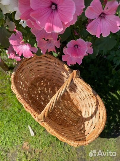 Корзины плетеные большие