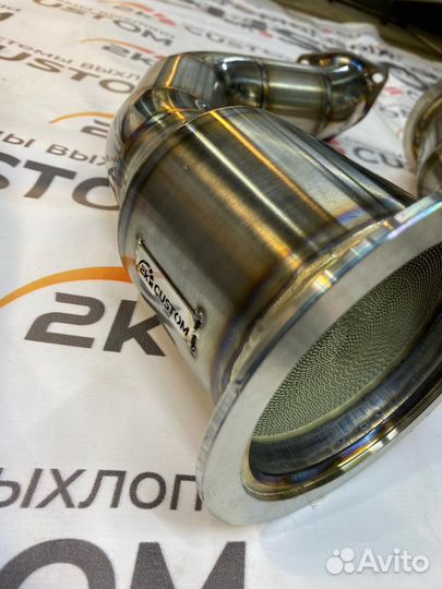 Downpipe Даунпайп Porsche Cayenne 3 4.0 turbo