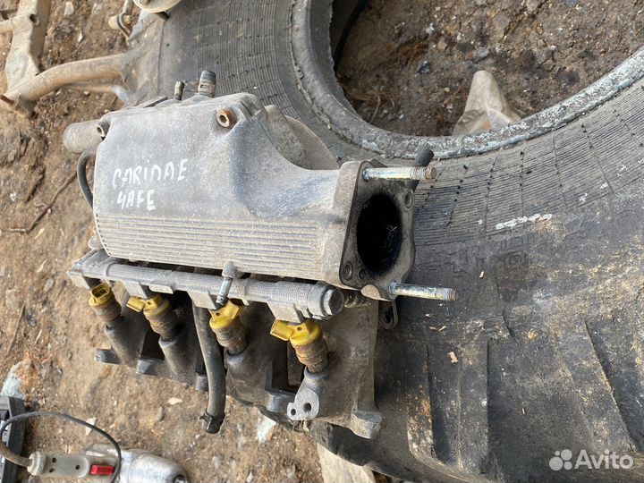 Выпускной коллектор toyota carina e 1.6