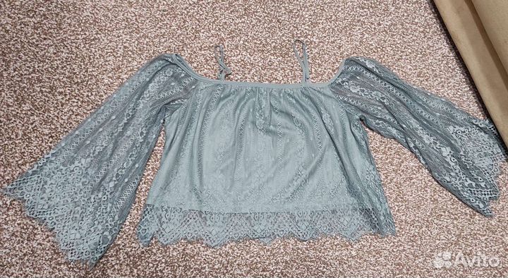 Кружевной топ h&m