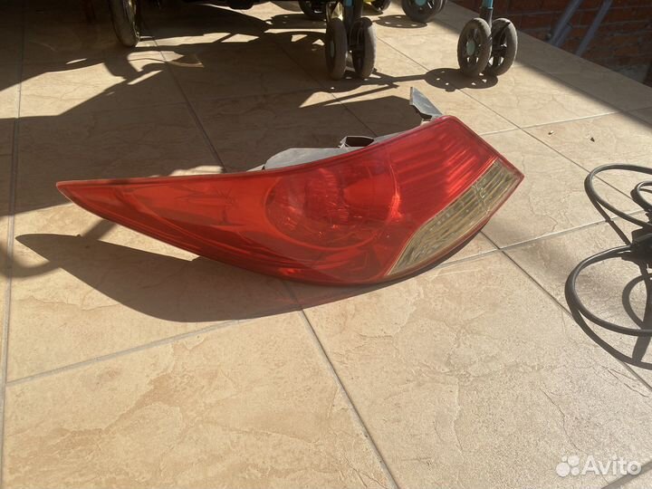 Hyundai solaris левая и правая задняя фара