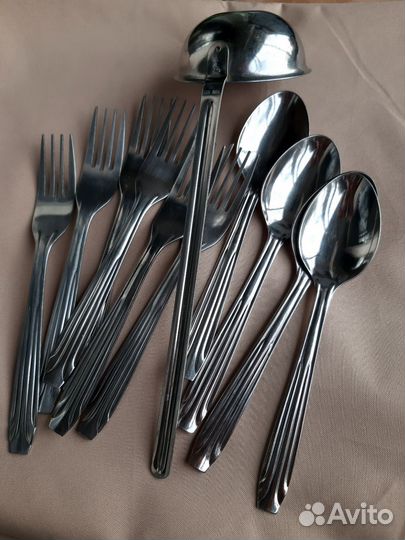 Ложки вилки нержавейка СССР