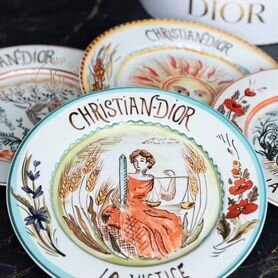 Набор тарелок Christian Dior Tarot 4 шт