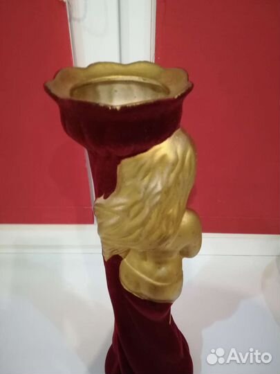 Ваза керамическая Орестея лепка