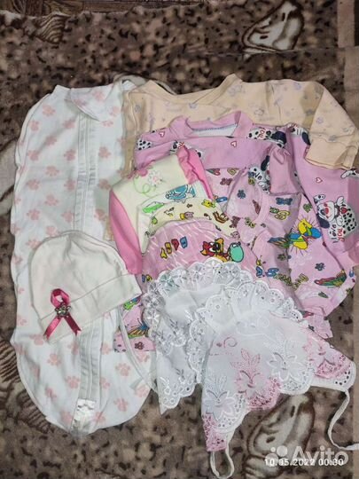 Детские вещи пакетом для девочек