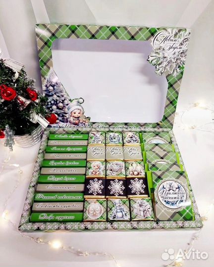 Новогодние подарчные наборы