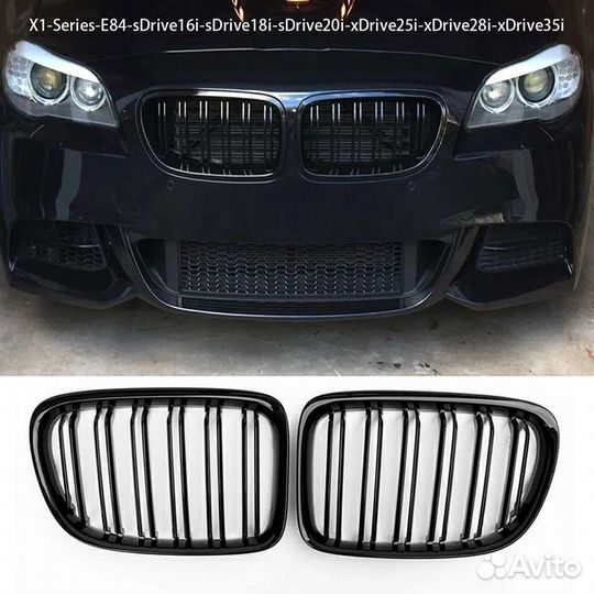 Ноздри бмв е84 х1 чёрные двойные