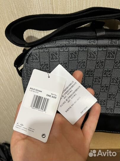 Сумка Jordan Monogram Cross-body Bag Grey