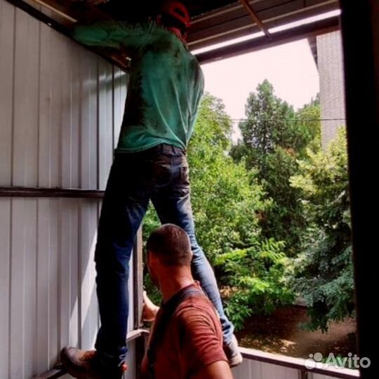 Расширение балкона и бесплатный выезд на замер