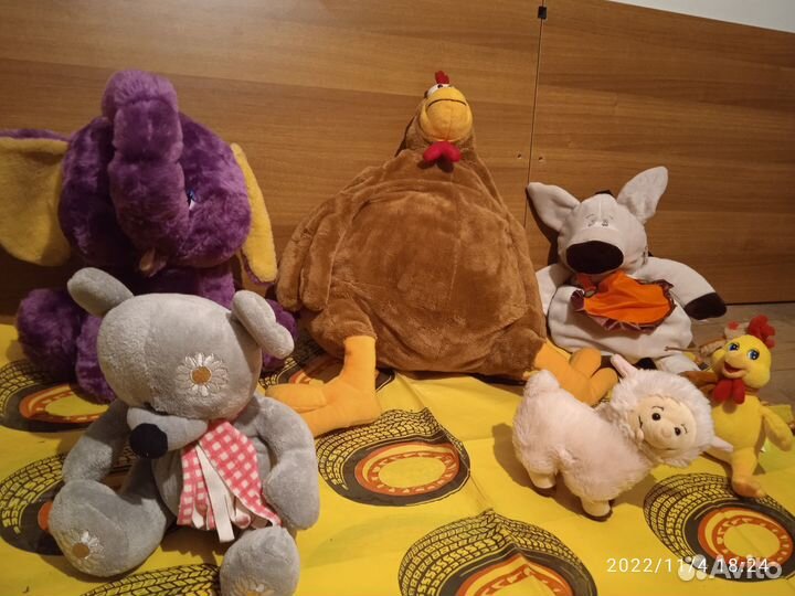 Детские мягкие игрушки 27 штук