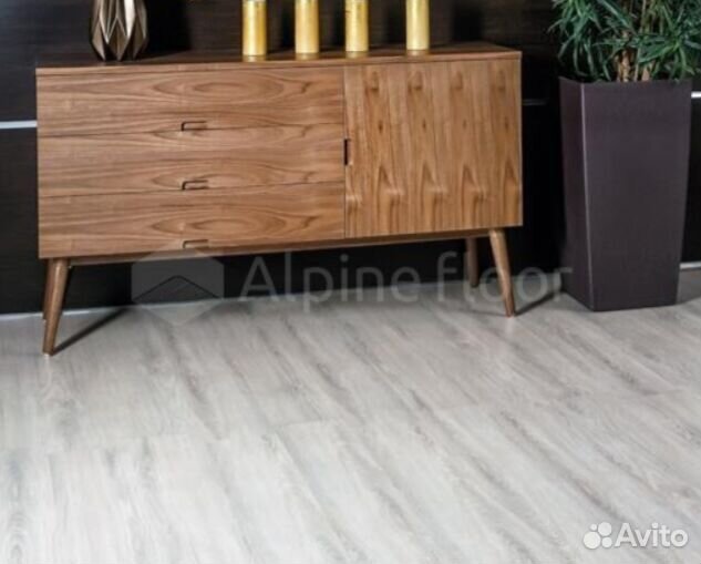 Alpine floor LVT Easy Line дуб снежный ECO 3-14