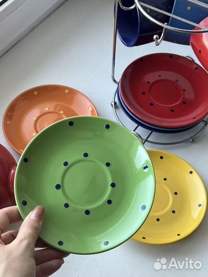 Чайный сервиз подарочный на подставке новый