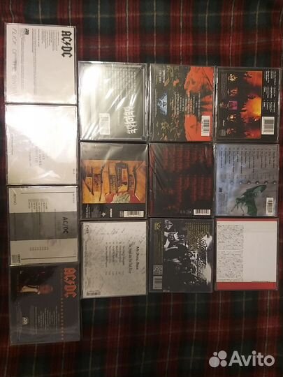 Cd диски фирменные Рок