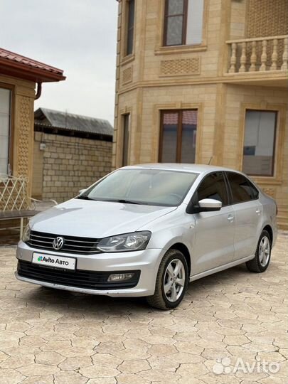 Volkswagen Polo 1.6 AT, 2017, 140 000 км