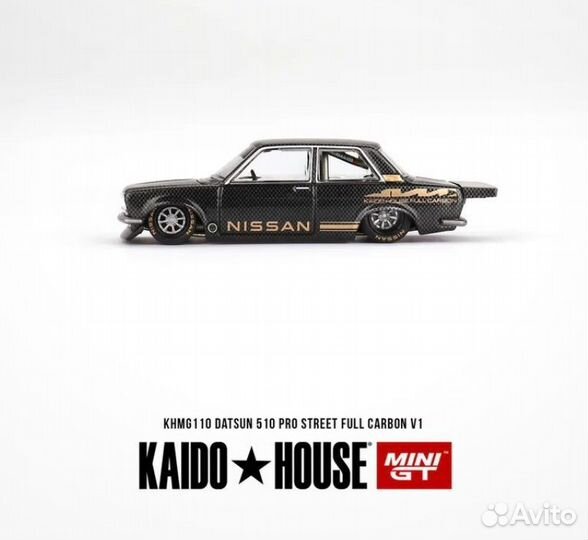 Kaido House 1/64 Datsun 510 PRO Street