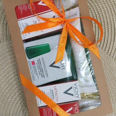 Набор уходовой косметики Vichy и Bioderma