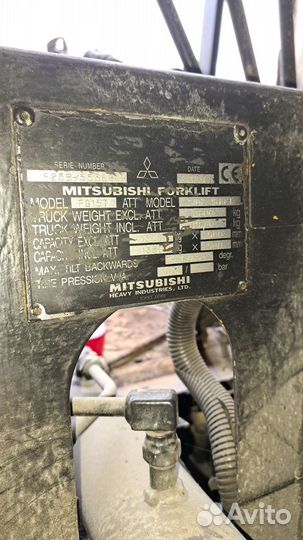 Вилочный погрузчик Mitsubishi FG15D, 2001