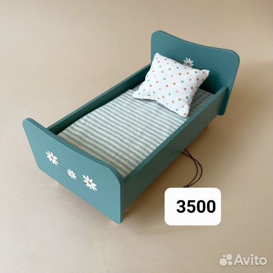 Maileg, Маилег кровать деревянная