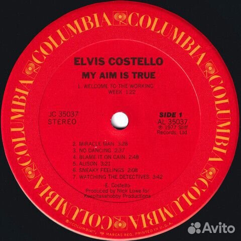 Elvis Costello / My Aim Is True (LP)
