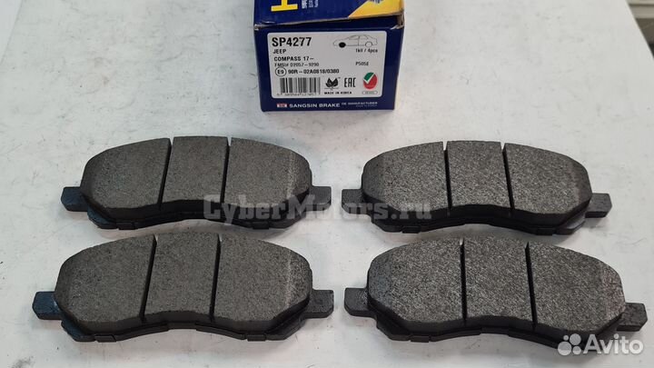 Колодки передние Mitsubishi lancer/ASX/outlander