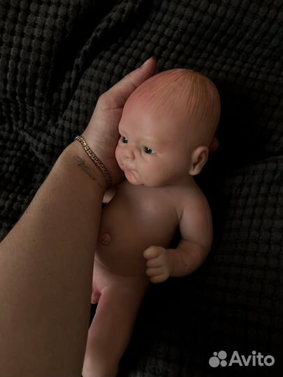 Кукла реборн силиконовая мальчик