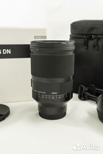 Объектив Sigma 35mm/1.2 DG DN для Sony E