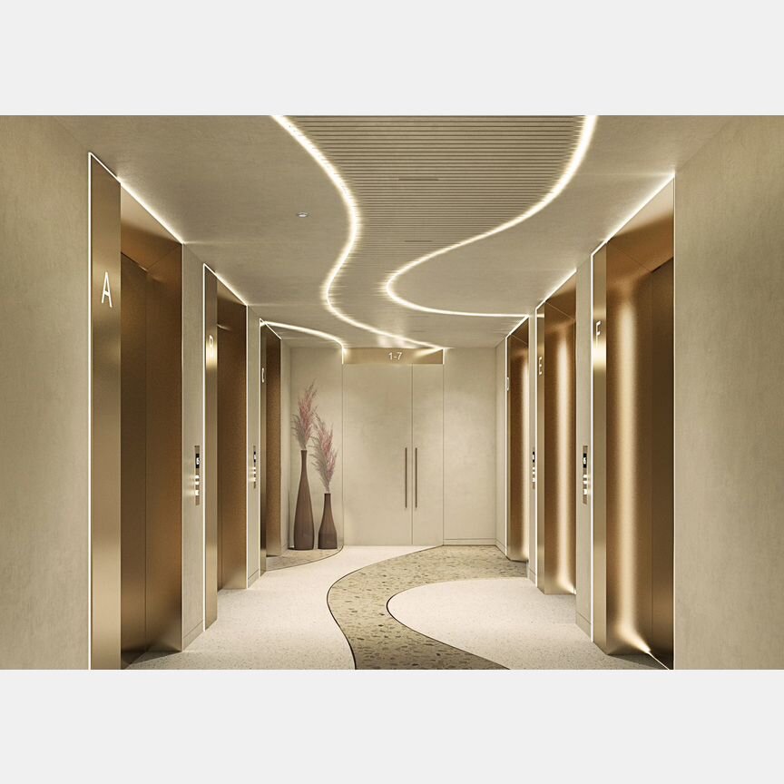 2-к. квартира, 65,3 м², 2/55 эт.