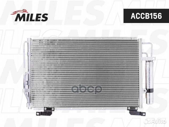Конденсер hyundai matrix 1.5-1.8 01- accb156 Miles