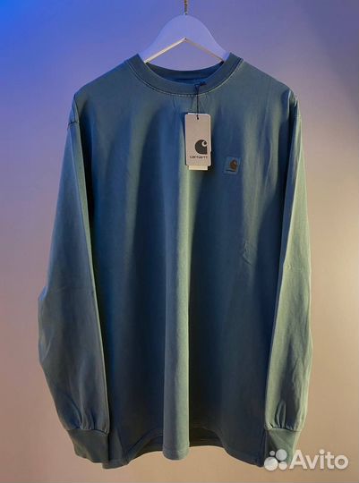 Лонгслив Carhartt на руках два цвета