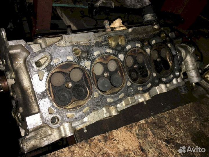 Головка блока цилиндров 4afhe Toyota Carina AT171