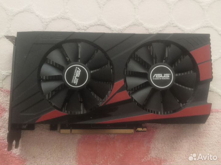 Видеокарта gtx 1050 ti 4гб Асус