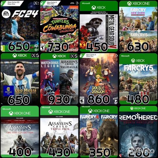 Игры на Xbox One & Xbox Series