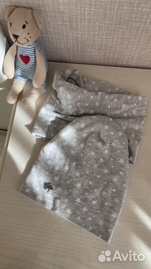 Комплект детский шапка и снуд