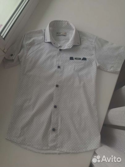 Рубашка для мальчика 140