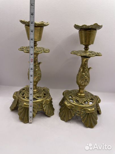 Подсвечники бронза