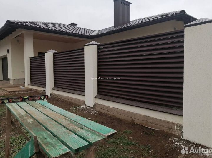 Mеталлические заборы