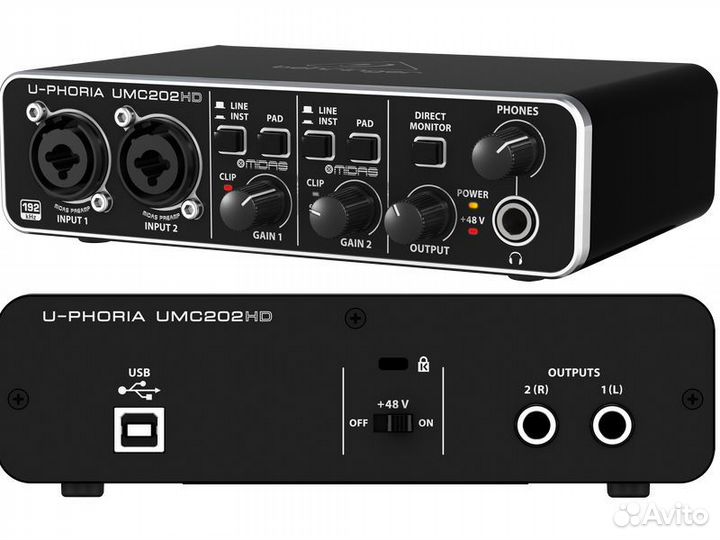 Behringer umc202hd