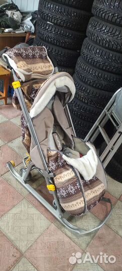 Санки коляска