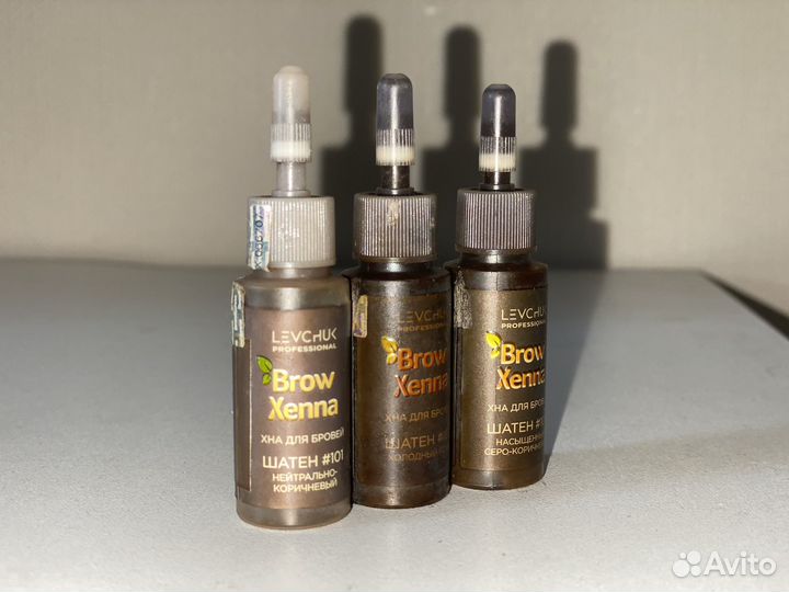 Хна для бровей brow henna