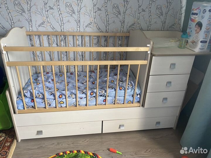 Детская кроватка трансформер бу