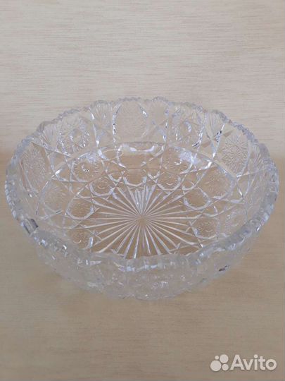 Хрустальный салатник