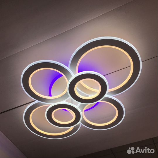 Светодиодная люстра на 30кв\м