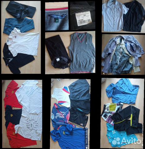 Пакет вещей подростку рост 155-182(школа+улица)