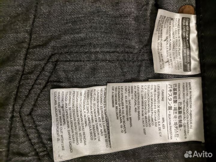 Джинсы Levi's 501 Оригинал 36/30