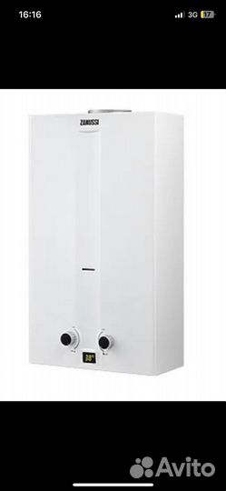 Газовая колонка zanussi