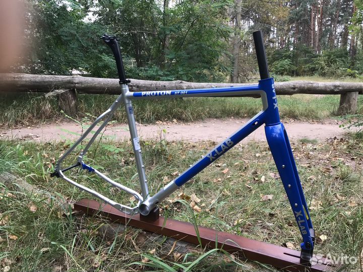 Гравийный фреймсет.Хромоль / карбон