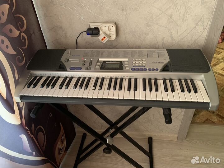 Синтезатор casio ctk 496