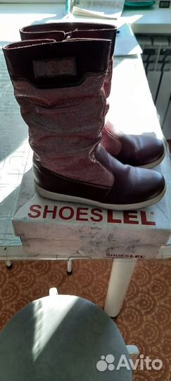 Сапожки для девочки байка