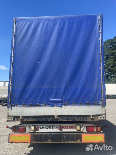 Полуприцеп бортовой Kogel SN24, 2011