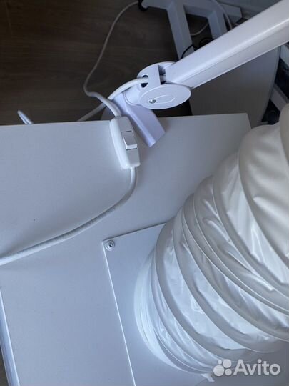 Вытяжка наполная пылесос для педикюра Торнадель